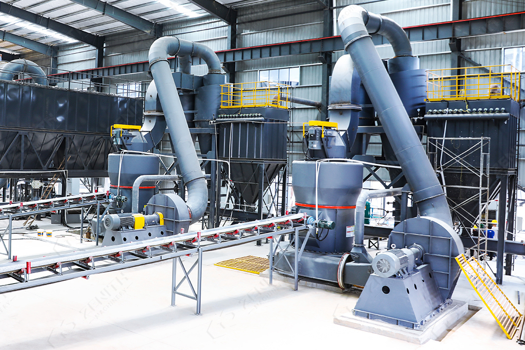 thiết bị sản xuất bột canxi