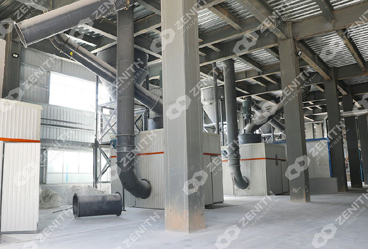 Dây chuyền sản xuất nghiền GCC 20.000 tấn/năm tại Ả Rập Xê Út